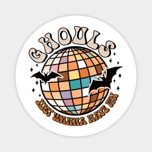 Bats Boogie Nights: Ghouls Just Wanna Have Fun Disco Delight Magnet